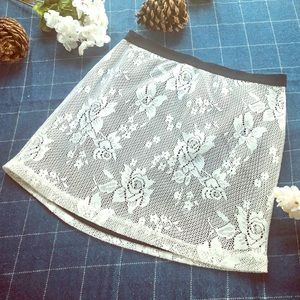 Floral Forever 21 Skirt